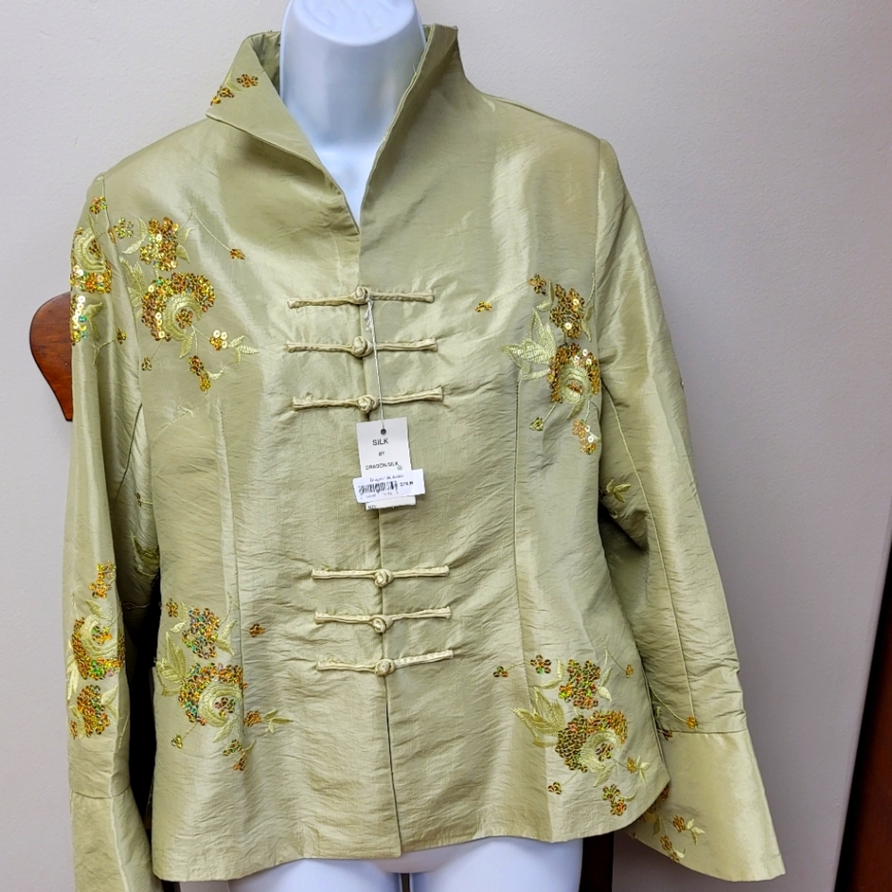 Dragon silk jacket